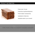 thumbnail image 4 of 30Pcs plugs Truck Tire Plugs Tire Repair brown, 8" X 1/4" -6X200MM Tubeless NEW, 4 of 5