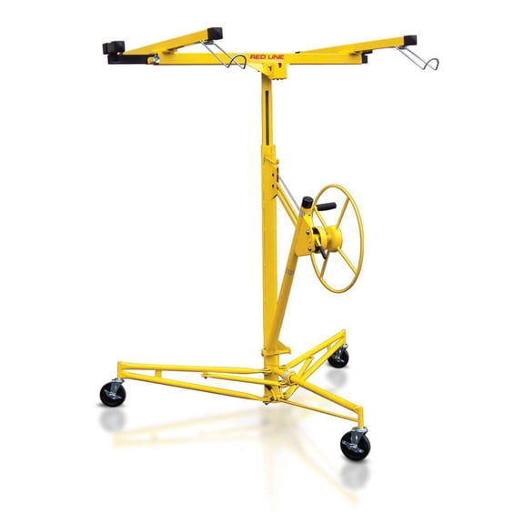 red line rlp9000 professional 11' drywall lift panel hoist tool