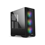 LIAN LI LANCOOL II MESH C RGB BLACK Tempered Glass ATX Case - Black Color ,Type C Included- LANCOOL II MESH C RGB-X