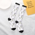 thumbnail image 5 of Salouo Lavender Flowers Print Women's Men's Ankle Socks 1-pack Casual Athletic Socks for Unisex Adult Moisture-Wicking Socks for Daily Wear/Running/Sport, 5 of 8