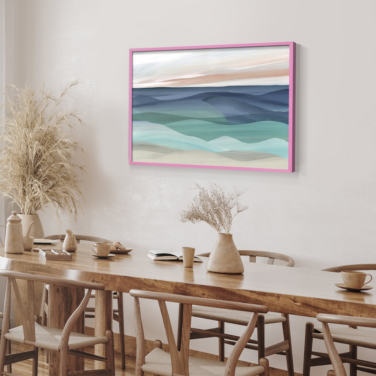 Shifting Seas by Carol Robinson - Restickable Framed Giclée Print