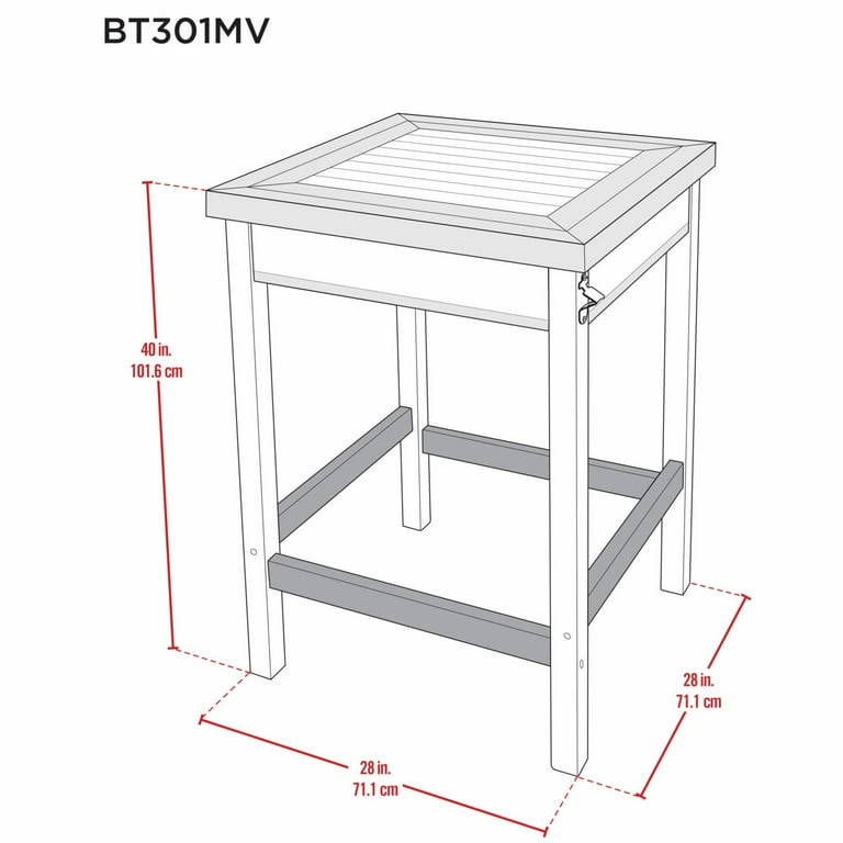 Margaritaville bistro outlet table and chairs