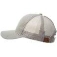 thumbnail image 4 of Casquette de Baseball en Forme de Queue de Poney Chapeau de Soleil de Camionneur Réglable en Maille à Gros Chignon, 4 of 5
