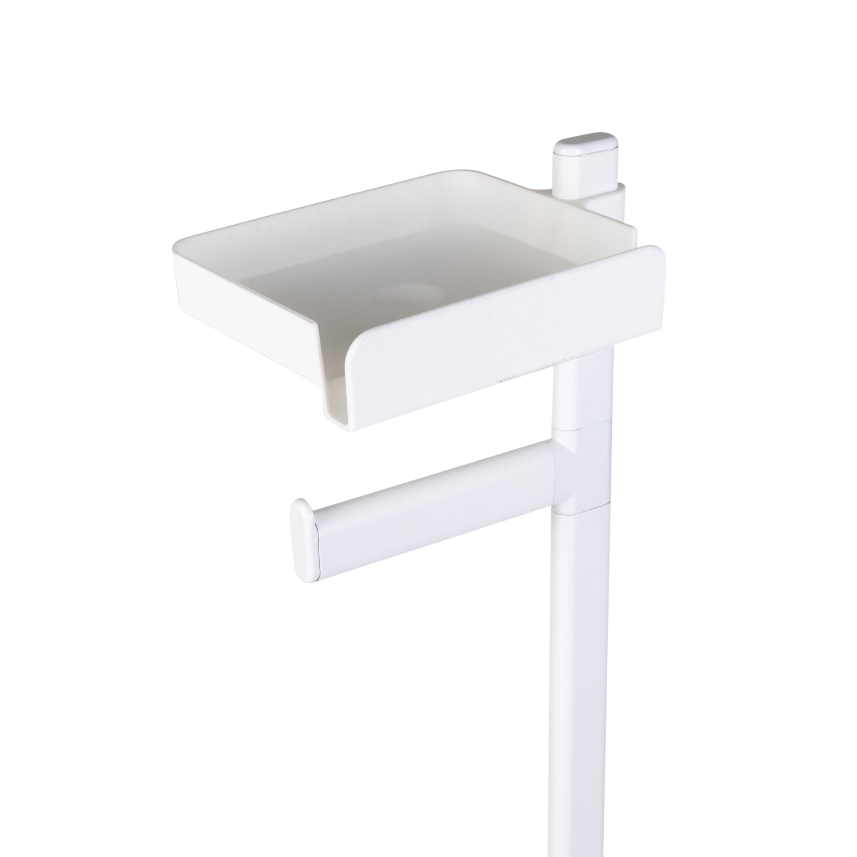 Bath Bliss 3 in 1 Toilet Paper Dispenser in White