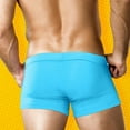 thumbnail image 4 of Men's Swim Shorts with Front Pocket Zipper Design for Beach and Pool - Classic Men's Bathing Suit with Back Pocket Travel Ready Fit and Quick-Dry Fabric, 4 of 5