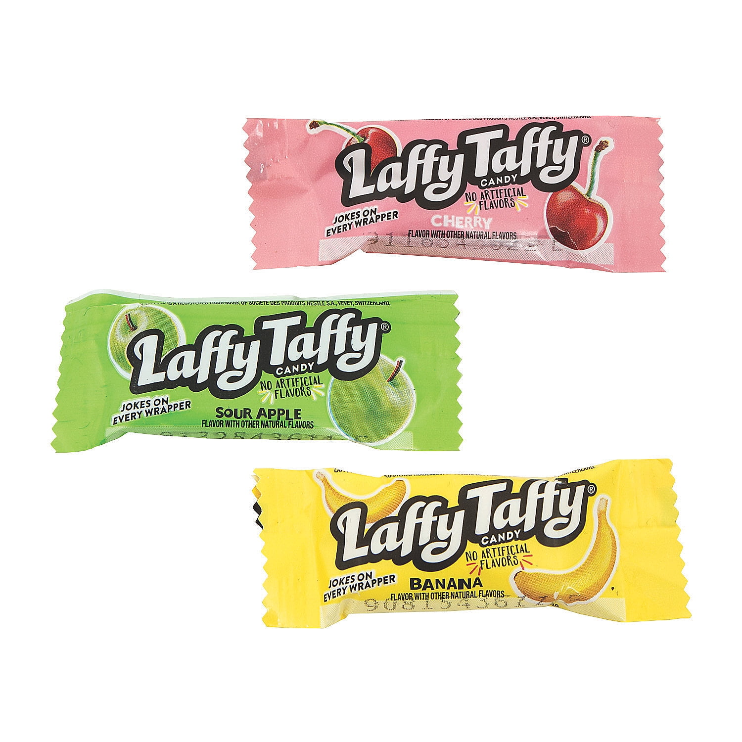 Fun Express Laffy Taffy Chewy Candy Bulk Assorted Flavors Party Kosher 1463 Pieces 28.8 lbs