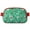 Green Christmas Snowman, variant on Light Blue Christmas House and Tree Pattern Cute Fanny Packs for Women,Travel Waterproof Crossbody Fanny Bags Waist Purse for Women Anti Theft Adjustable Strap for Running Travel Cycling