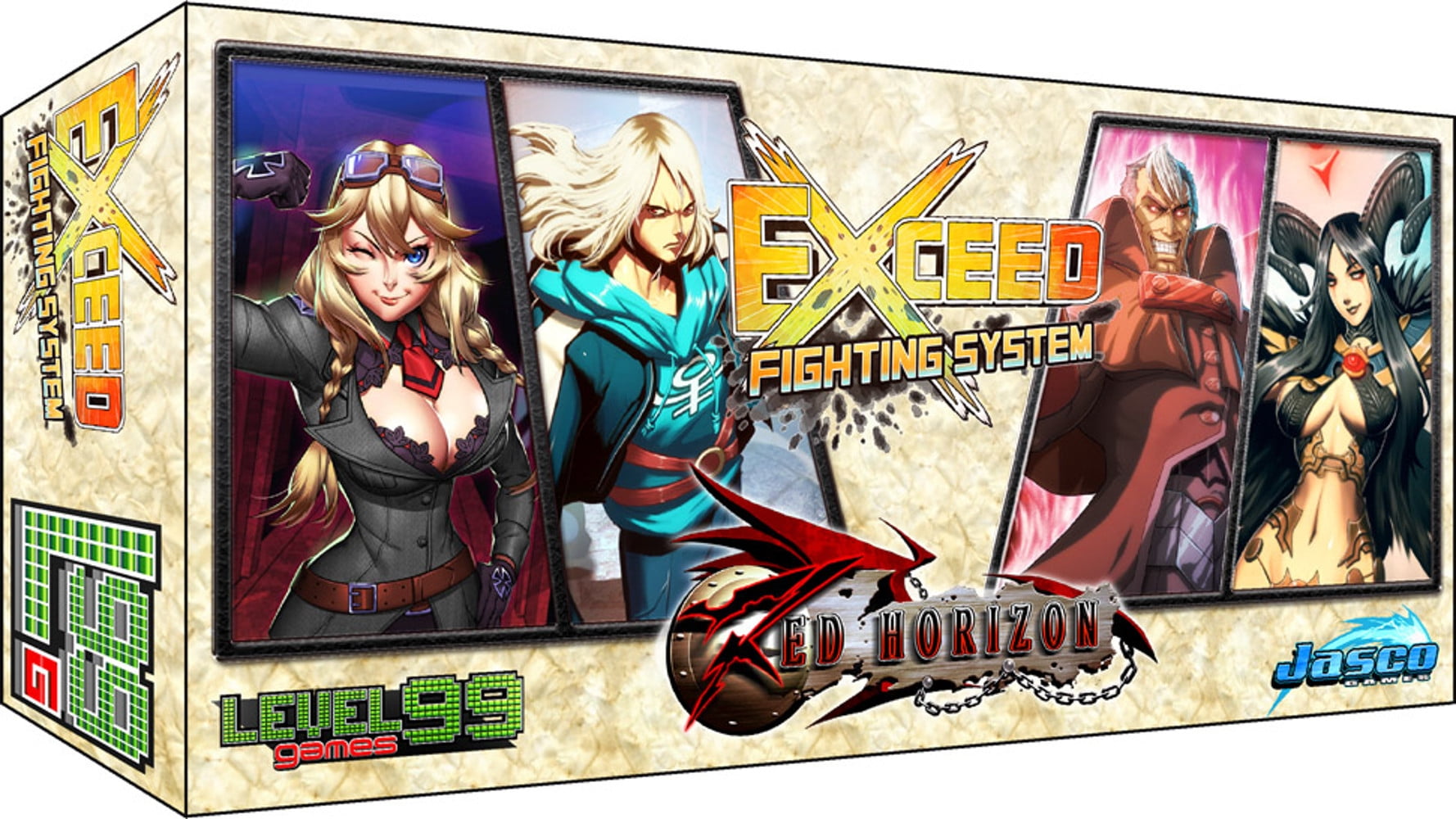 Exceed Fighting System Red Horizon Reese & Heidi vs ...