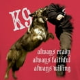 thumbnail image 3 of CafePress - K9 Always Ready T Shirt - Men's Classic Graphic Cotton T-Shirt, 3 of 4