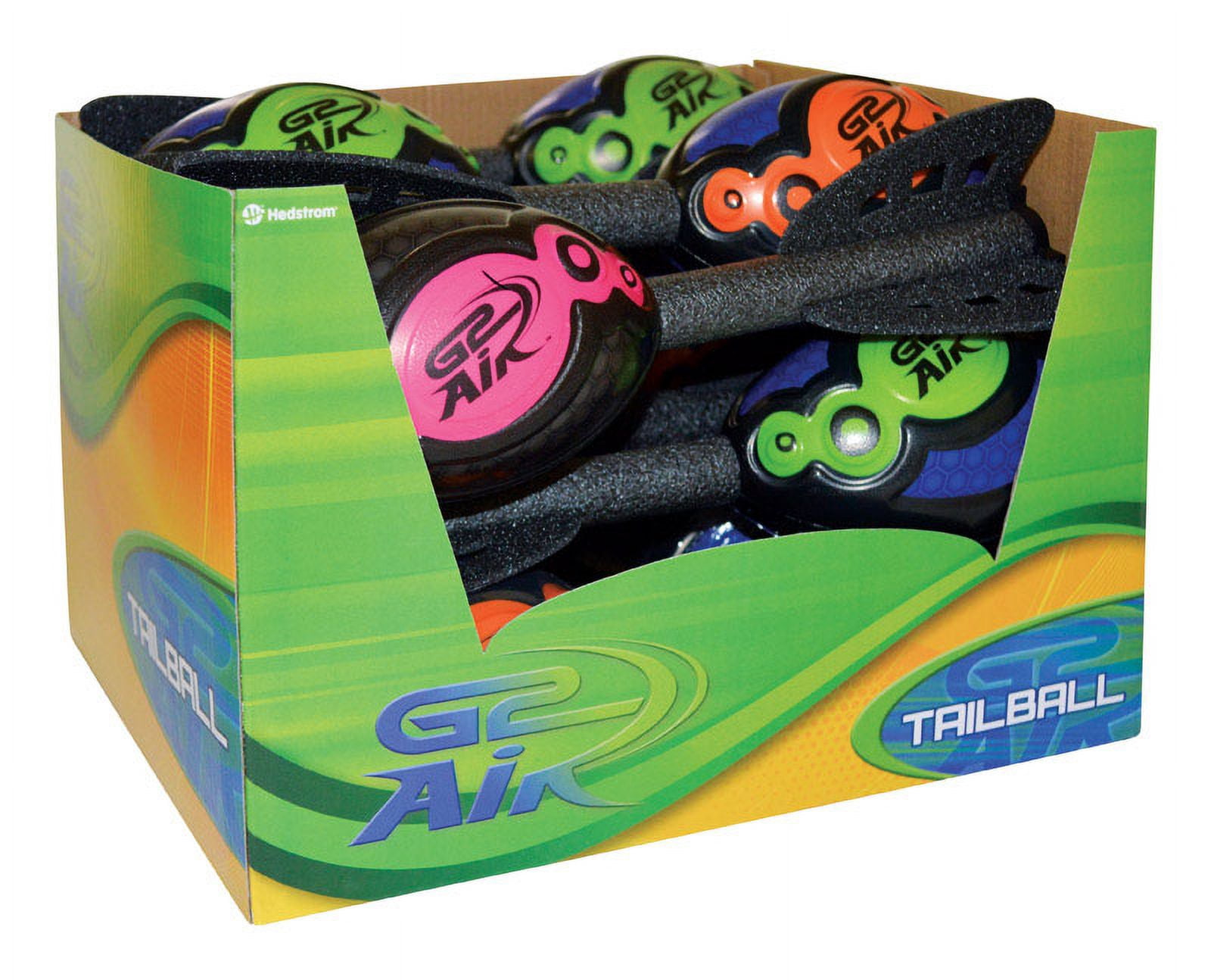 Hedstrom 8437246 11 in. G2Air Tailball Football 3 Plus Year - Pack of 12