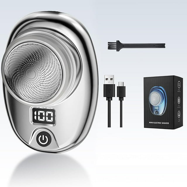 HLONK Mini Portable Shaver Men Eco Essence Shaver Electric Razor USB Rechargeable Waterproof