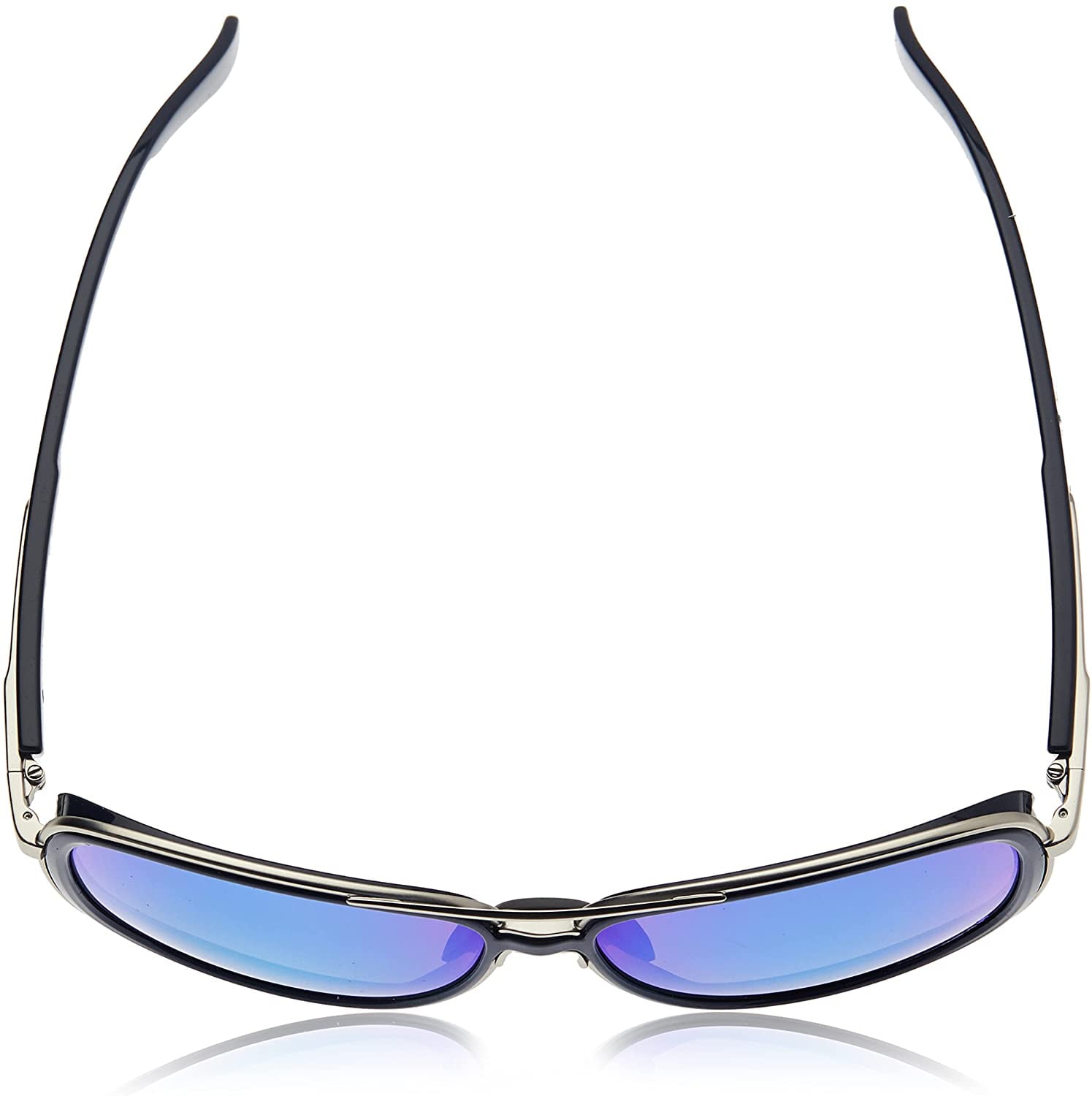 Oakley sunglasses OO4129 Split Time (07) navy with prizm sapphr irid polar lenses, 58mm