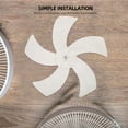 thumbnail image 4 of OULII De Ventilador Eléctrico De Pie Plástico Resistente Con Superficie Lisa Segura, 4 of 8