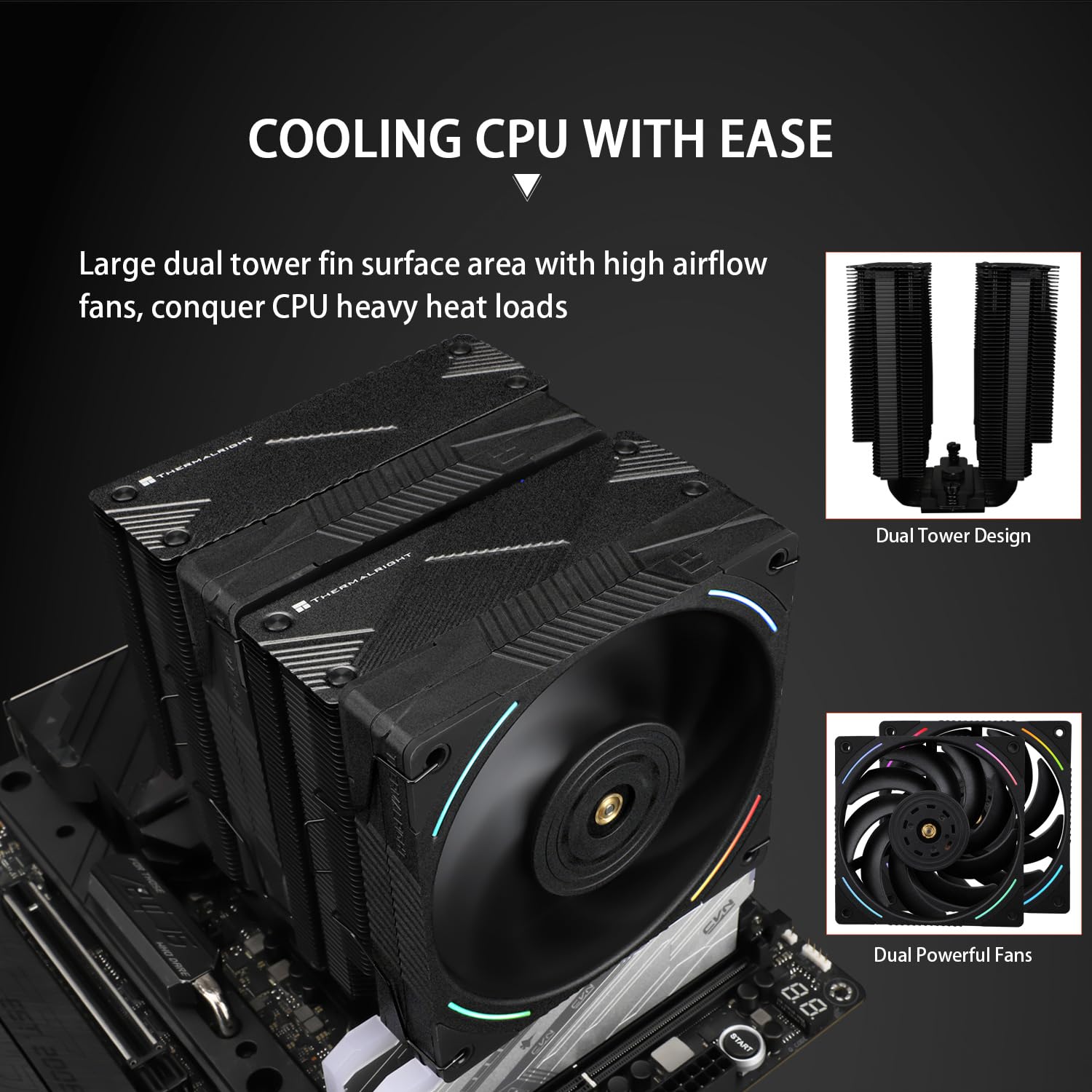 Thermalright PHANTOM Phantom Spirit 120 EVO CPU Cooler