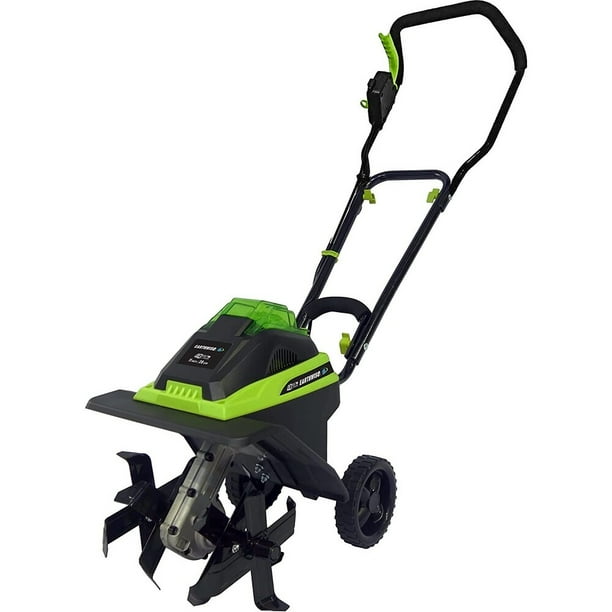 Earthwise 11Inch 40Volt LithiumIon Cordless Electric Tiller