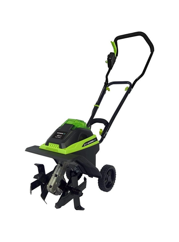 Earthwise 11-Inch 40-Volt Lithium-Ion Cordless Electric Tiller/Cultivator