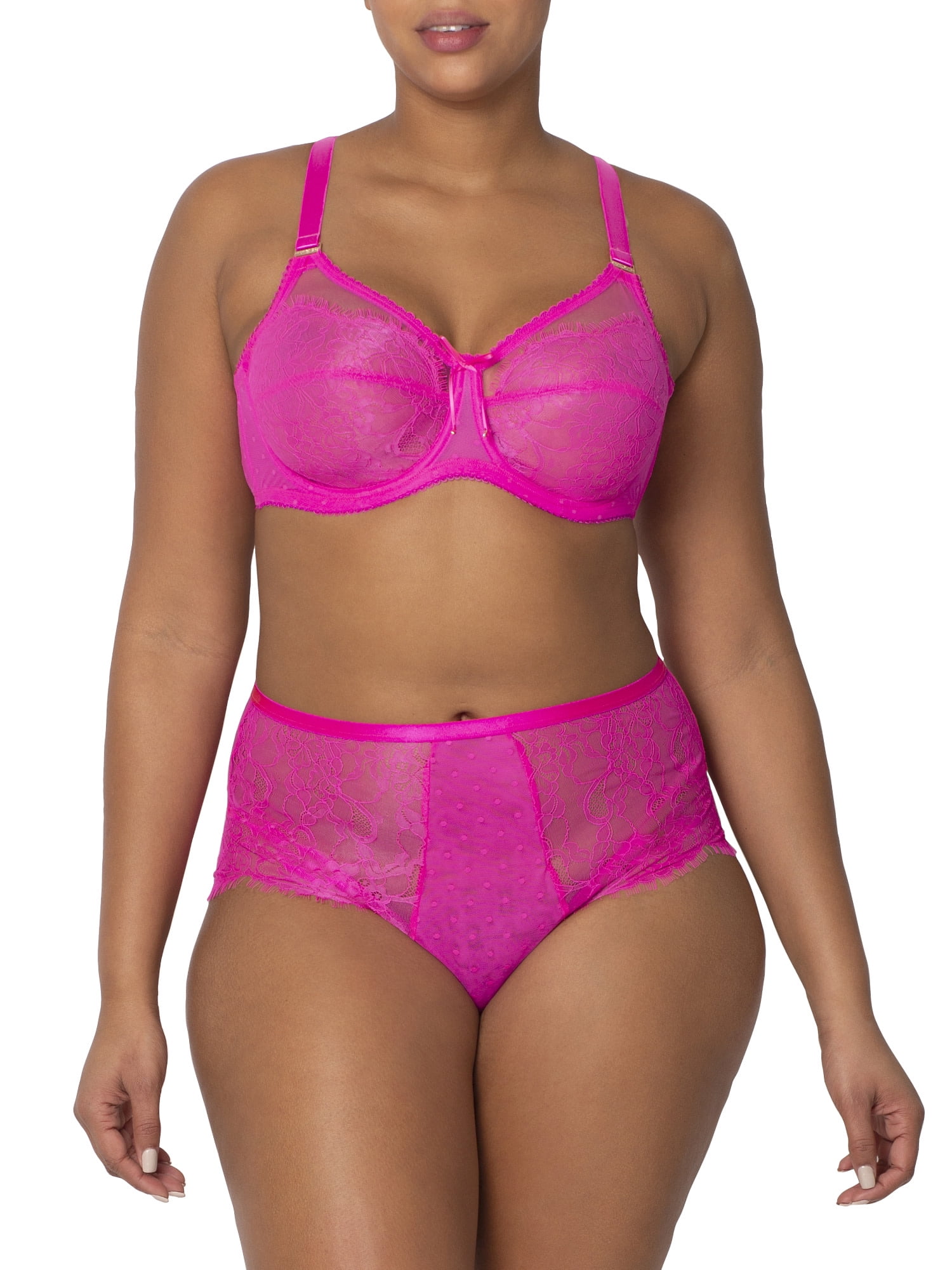 Smart & Sexy Women's Lace High-Waisted Cheeky Panty, Style-SA905