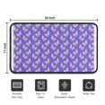 thumbnail image 5 of Purple Cartoon Unicorn Cloud Pattern Door Rugs,Washable Non Slip Door Mats Indoor,Decorative Door Mats,Entry Mat Indoor for Entrance,Bedroom,Kitchen,Bathroom,30"x17", 5 of 6