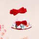 thumbnail image 1 of Conjunto de ropa para muñeca de felpa, accesorio de disfraz, juego de simulación para muñeca de 6,69 pulgadas y 5,91 pulgadas Falda y sombreros, 1 of 8