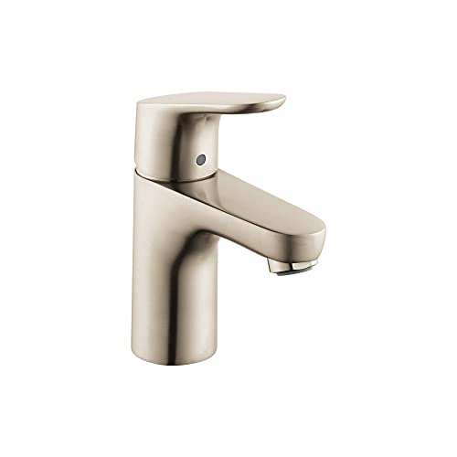 Hansgrohe Focus Modern Bathroom Faucet - Single Handle, Chrome, Easy Clean, EcoSmart 1.2 GPM