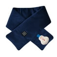 thumbnail image 2 of Styesk Heated Scarf USB Smart Rechargeable Heated Scarf 3 Temperature Adjustment Electricity Heated Neck Warmer without Power Bank Cold Protection Heating Scarf with Christmas Cute Pin, 2 of 9