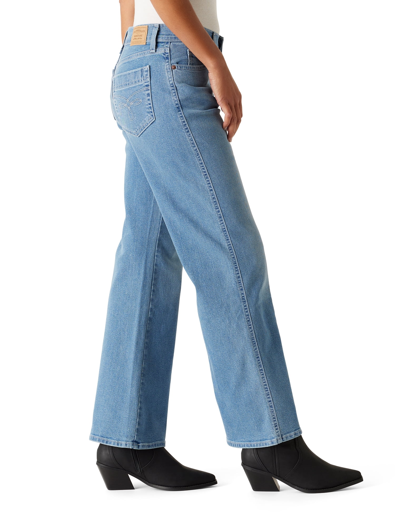 Levi Strauss Signature Women's and Women's Plus Vintage Relaxed Bootcut Jeans, Sizes 0-26