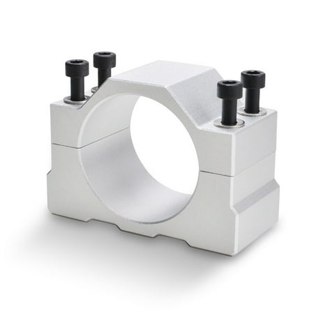 

55MM Spindle Bracket Clamp Lathe Spindle Mount Holder Aluminum Fixture for 300W 400W 500W Motor with 4 Screws