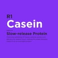thumbnail image 3 of RULE 1 Casein 26 serv Chocolate Fudge 100% Micellar Casein 1.95lb, 3 of 4