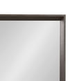 thumbnail image 3 of Kate and Laurel Quato Transitional Rectangle Wall Mirror, 24 x 36, Dusty Brown, Framed Rectangular Framed Statement Mirror with Embossed Woodgrain Texture, 3 of 7