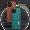 thumbnail image 3 of TONDAR Fashion Leather Texture Shockproof Case Ultra Light Back Cover for iPhone 13 Pro (Blue), 3 of 8