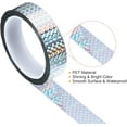 thumbnail image 5 of 1PCS Self-Adhesive Holographic Reflective Tape Prism Tape Holographic Reflective Tape for Keep Birds Away, Craft Projects, DIY Art, Home, Daily Use， 15mmx30m, 5 of 9