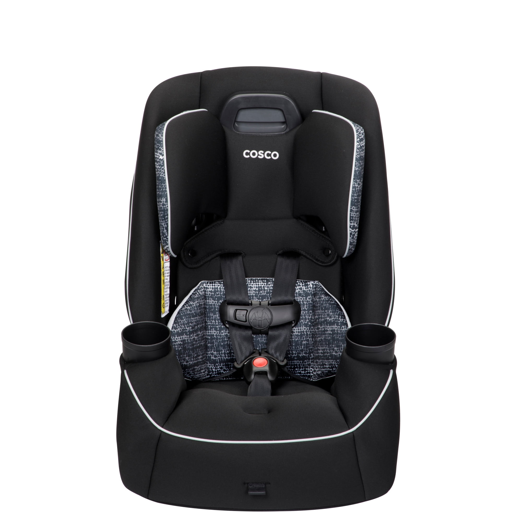 Cosco Kids Easy Elite Slim All-in-One Convertible Car Seat, Black India Ink, Infant & Toddler, Unisex