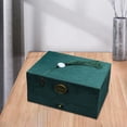 thumbnail image 3 of Caja de joyería de 3 capas Hugo Organizador de joyas a prueba de rasguños gran capacidad para anillos reloj broche, 3 of 10