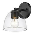 thumbnail image 3 of Golden Lighting Roxie 1-light Semi-Flush Mount in Matte Black, 3 of 4