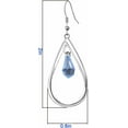 thumbnail image 3 of CFIOZYOS 18K Gold-Plated 925 Sterling Silver  Twist Leaf Fashion Dangle Earrings for Women, 3 of 13