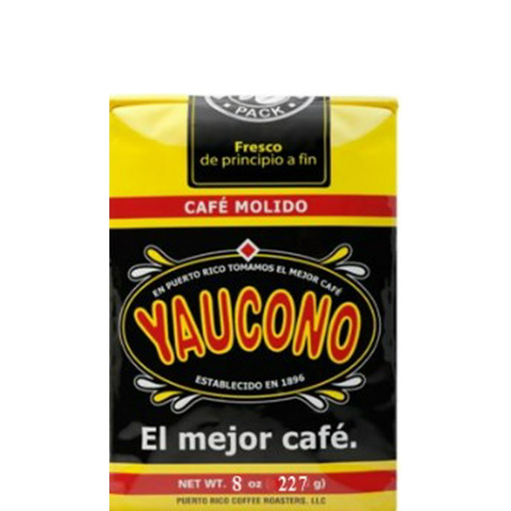 Yaucono Puerto Rican Ground Coffee 8 oz Bag