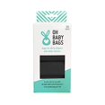 thumbnail image 2 of Oh Baby Bags Disposable Dirty Diaper Bags, 8 Refill Rolls with Tie Handles - 96 Count, BLACK, 2 of 2