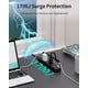 thumbnail image 4 of Protector contra sobretensiones Power Strip HOPOW, paquete de 2 unidades, 10 pies con puertos USB, 4 of 4