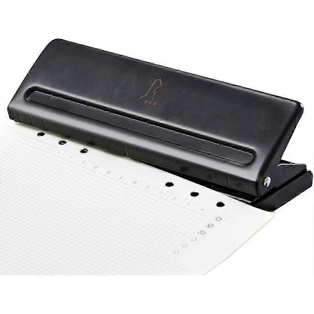 Industrial 6 Hole Punch Binder Hole Punch 6 hole pitch adjustable hole punch for magazine/document