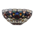 thumbnail image 2 of CHLOE Lighting SERENITY Victorian Tiffany-style Black 1 Light Wall Sconce 12" Wide, 2 of 5