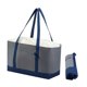 thumbnail image 2 of Bolsa de comestibles aislada bolsita de bolsas de refrigerador para comida caliente o fría con cubierta con cordón plegable para la playa de picnic al Gris, 2 of 10