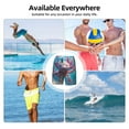 thumbnail image 6 of Daiia Cute Underwater Axolotl Mens Swim Trunks Swim Shorts Quick Dry Swim Shorts with Mesh Lining Pockets-Large, 6 of 9