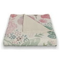 thumbnail image 3 of Creative Products Think Happy Be Happy 50x60 Coral Fleece Blanket, 3 of 3