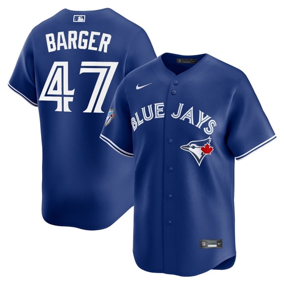Chandail Réplique Alternatif Addison Barger pour Hommes des Toronto Blue Jays Nike 50e Anniversaire - Royal