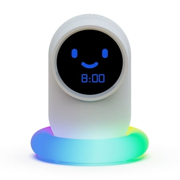 Luuzuu Cute Alarm Clock, Ok to Wake Clock. Sound Machine, Snooze, Sleep Sounds, Nap Time, Alarm Clock as Gift for Friends, Family
