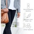 thumbnail image 4 of PureZone Mini Portable Air Purifier and Filter Bundle, Cordless True HEPA Filter Cleans Air & Eliminates 99.97% of Dust, Odors, & Allergens Close to You - Cars, School, & Office, 4 of 8