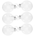 thumbnail image 5 of Masteelf 18 pcs Clear Fillable Balls Ornament 8cm Diy Plastic Christmas Ornaments Balls Hanging Flat Sphere Bulbs Pendant Xmas Baubles For Halloween Christmas Party Transparent, 5 of 8