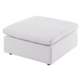 thumbnail image 4 of Modular Lounge Sectional Deep Sofa Set, White, Fabric, Modern Contemporary, Outdoor Patio Balcony Cafe Bistro Garden Furniture Hotel Hospitality, 4 of 10