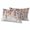 Blue Brown, variant on Orange Brown Eucalyptus Leaves Outdoor Pillow Covers 20x12 Set of 2,Waterproof Patio Throw Pillowcase Protectors,Botanical Farm Rustic Wood Lumbar Decorative Pillow Shams Cushion Covers for Bed Couch