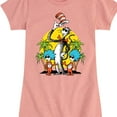 thumbnail image 3 of Dr. Seuss - Cat Things Summer - Girls Toddler And Youth Fitted Short Sleeve Tee, 3 of 6